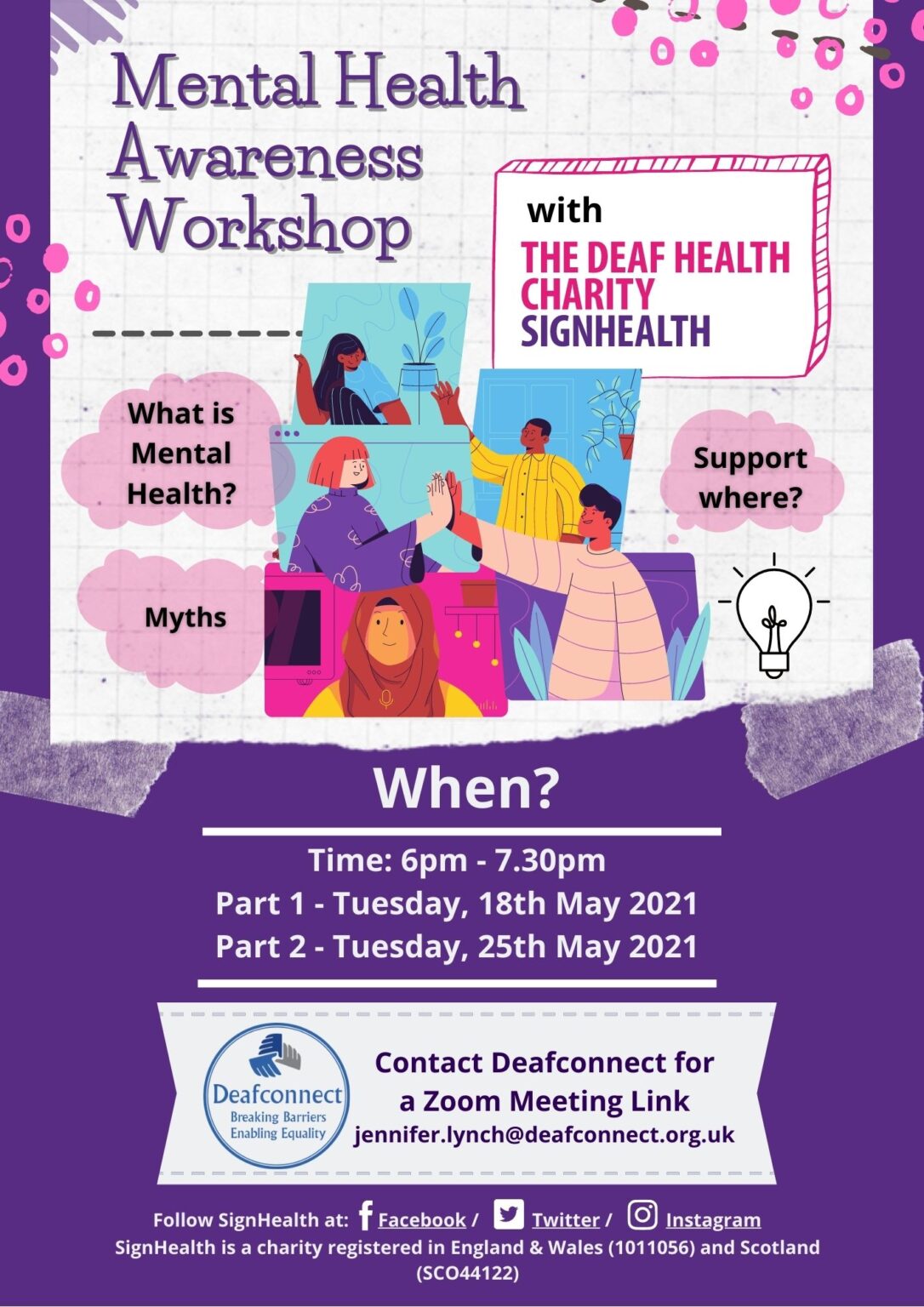 signhealth-mental-health-awareness-workshop-with-deaf-connect-signhealth