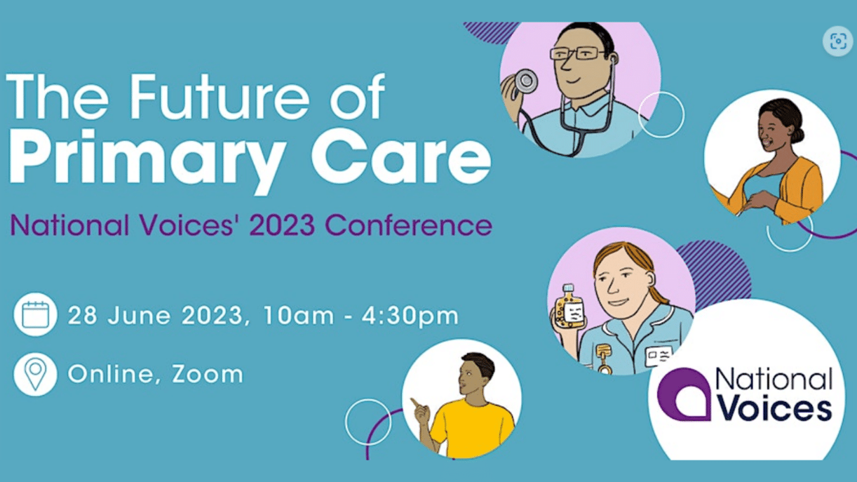 The future of primary care conference 2023 by National Voices SignHealth