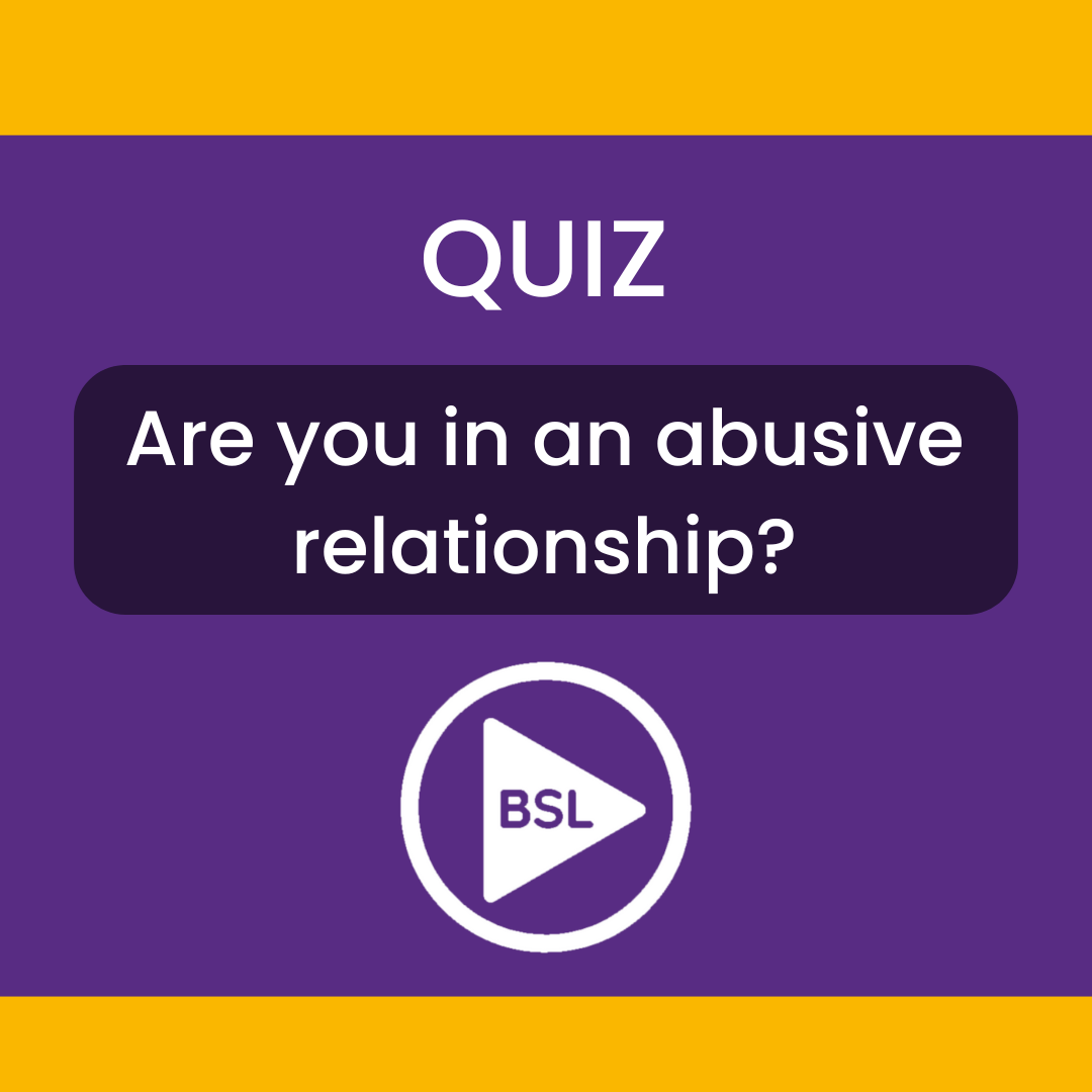 New domestic abuse quiz for the deaf community