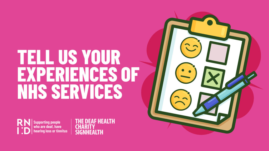 Tell us your experiences of NHS services