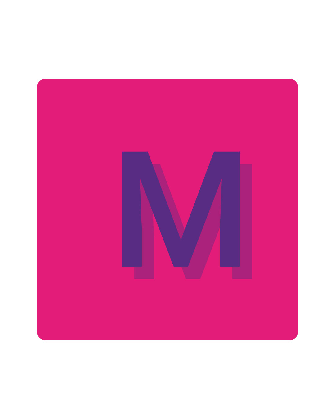 Graphic 'A' in SignHealth brand colours