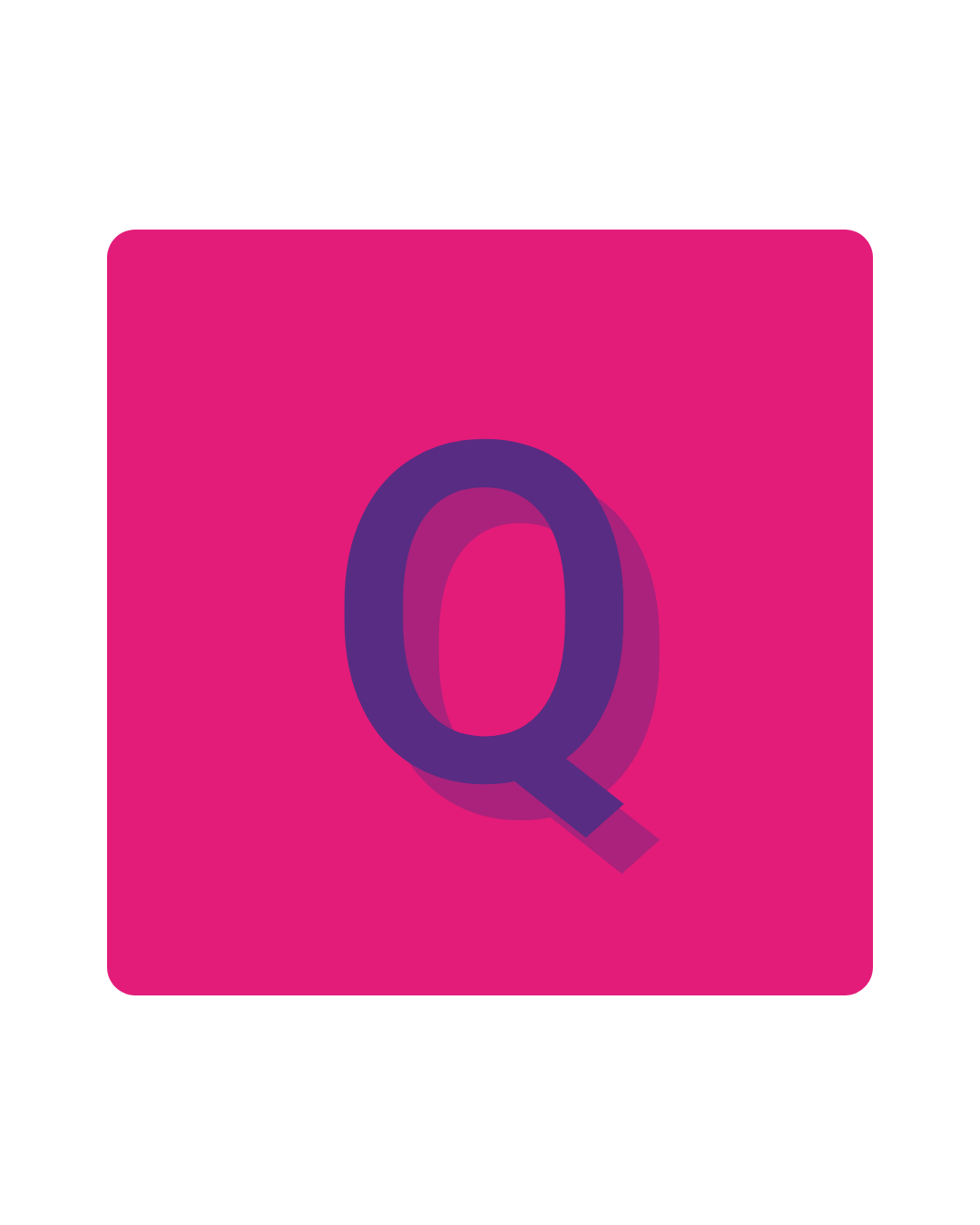 Graphic 'A' in SignHealth brand colours