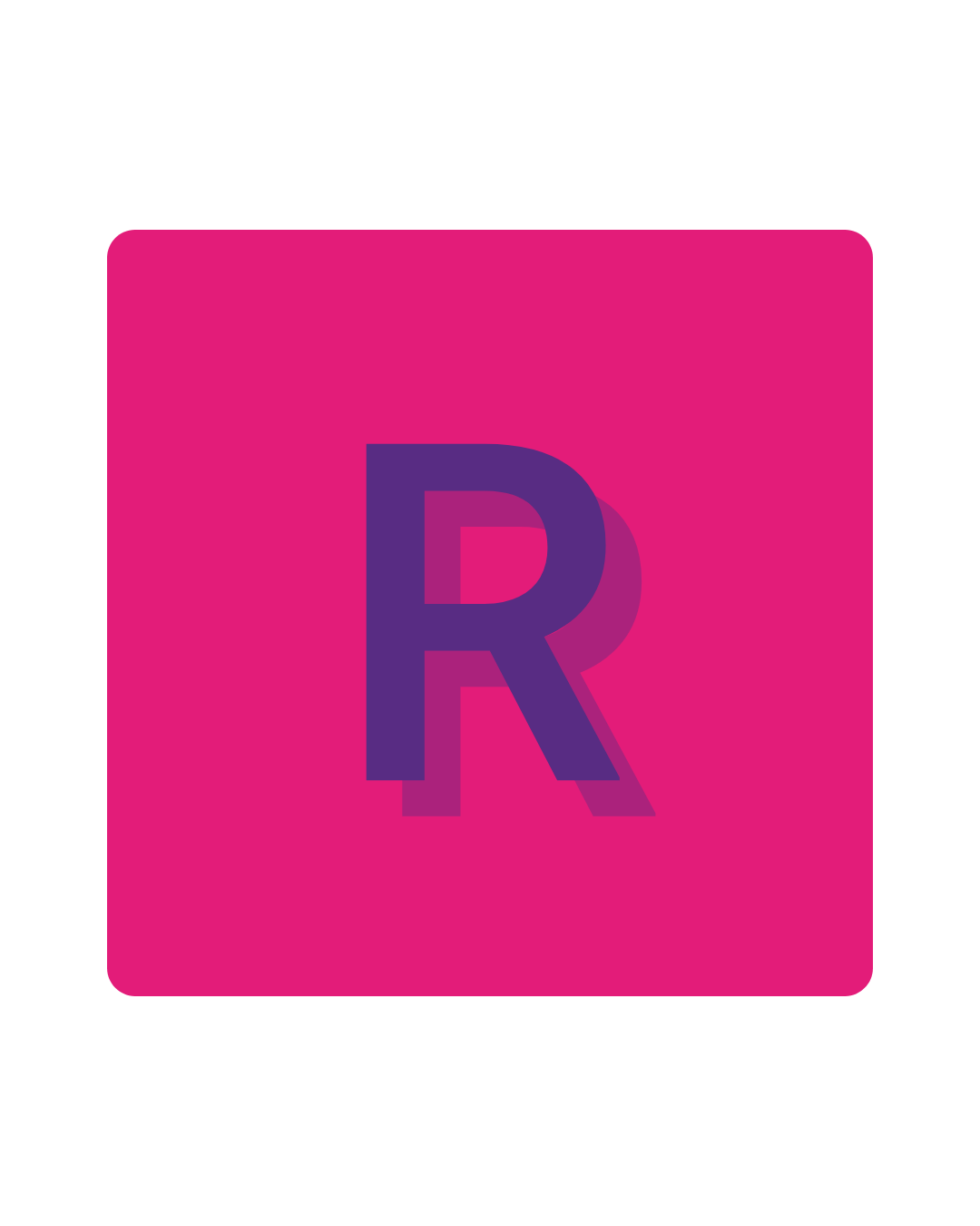 Graphic 'A' in SignHealth brand colours