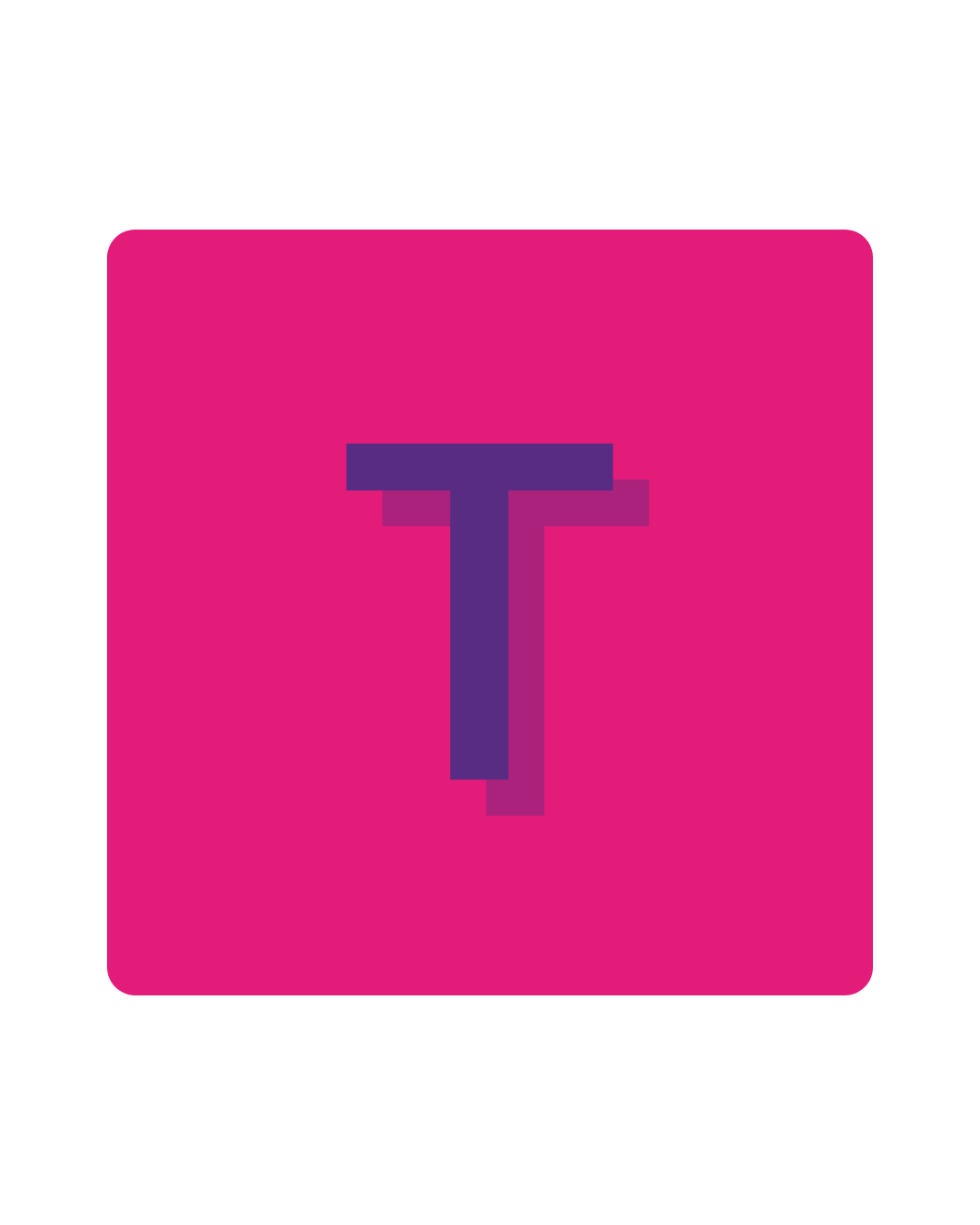 Graphic 'A' in SignHealth brand colours