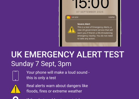 UK Emergency Alert Test September 7 2025