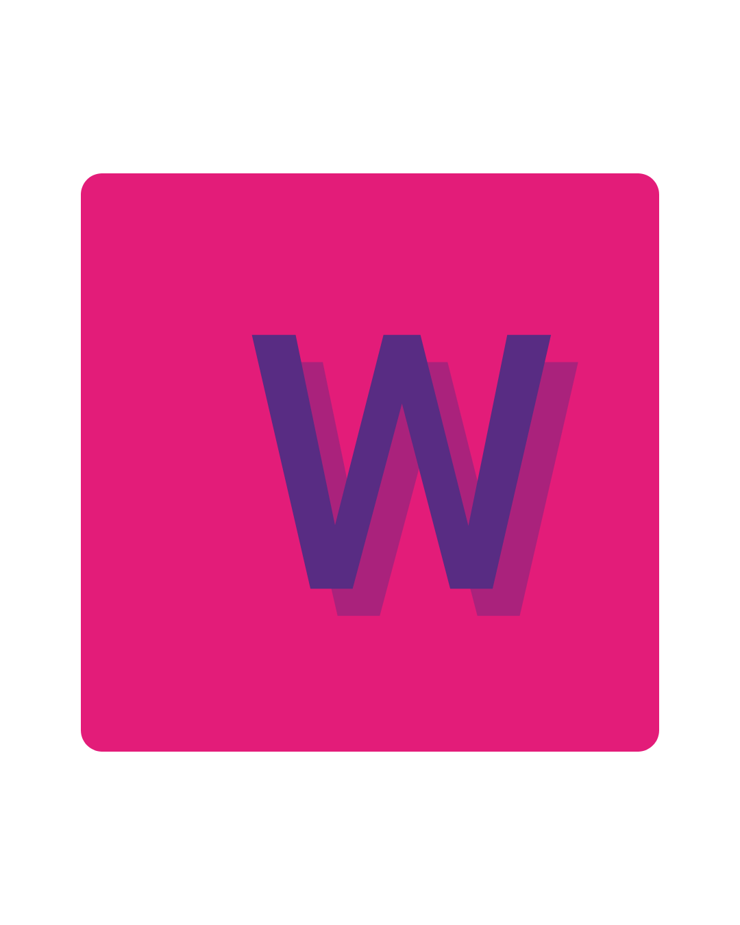 Graphic 'A' in SignHealth brand colours