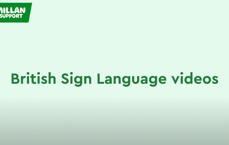 Thumbnail for What are Macmillan Cancer Support’s British Sign Language (BSL) services?