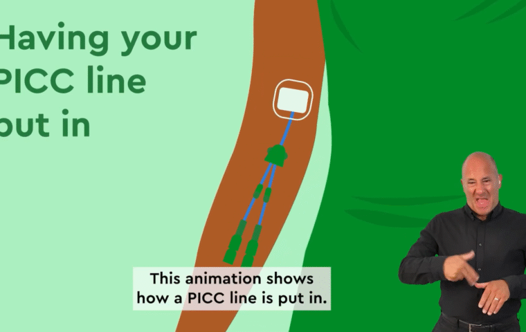 Thumbnail for Having your PICC line put in (BSL enabled)